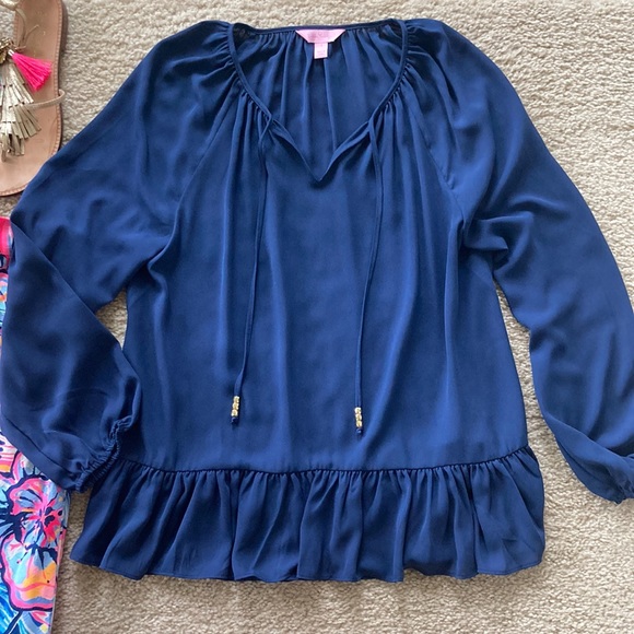 Lilly Pulitzer Tensey Top - Picture 4 of 10